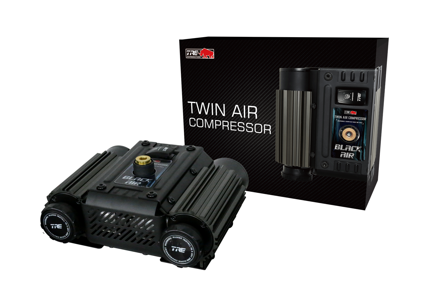 Heavy Duty On-Board Twin MotorAir Compressor - TRAM-TAC-B002