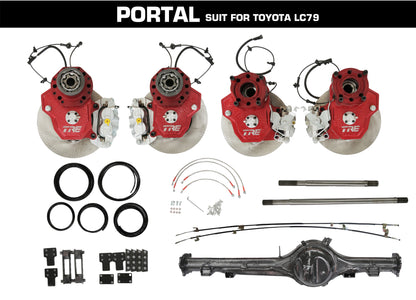 Bolt on Portal Axels