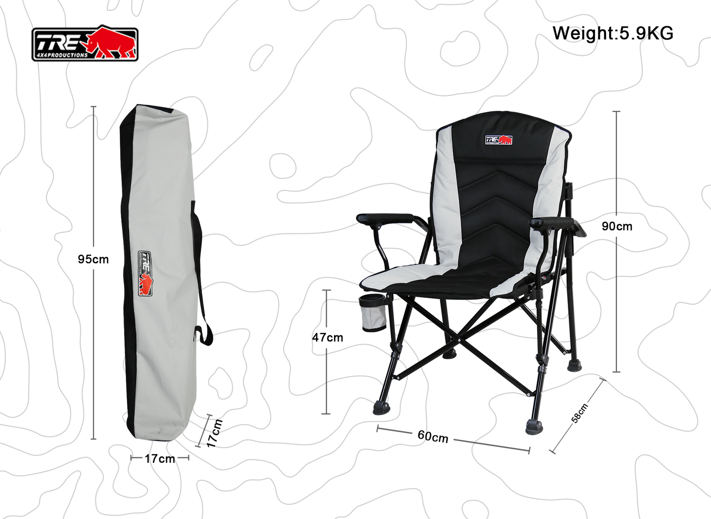 TRE GEN 2 Folding chair - TRCP-CR-002
