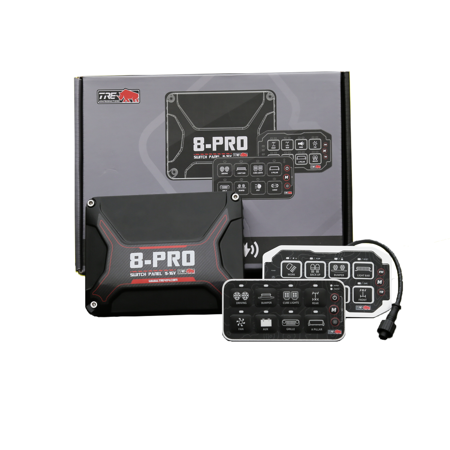 Switch Panel Wired + Wireless TR-SWP-003