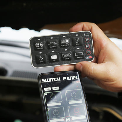 Switch Panel Wired + Wireless TR-SWP-003