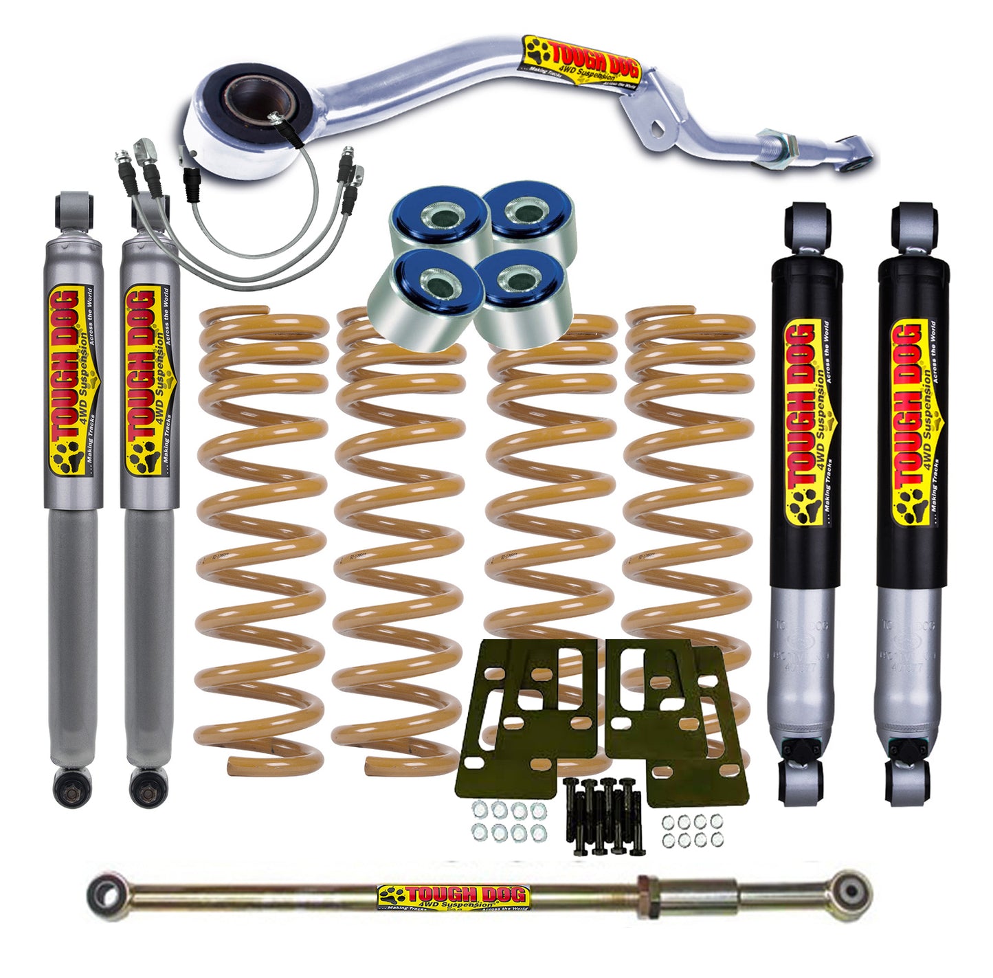 Tough Dog 6" 150mm Lift Kit - Nissan Patrol GQ Y60 LWB